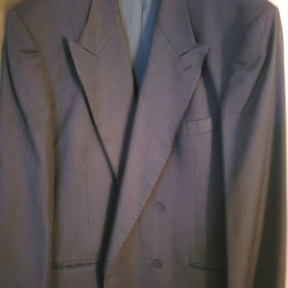 Vintage navy blue Georgio Armani 2 piece suit.